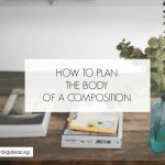 how to write English compositions