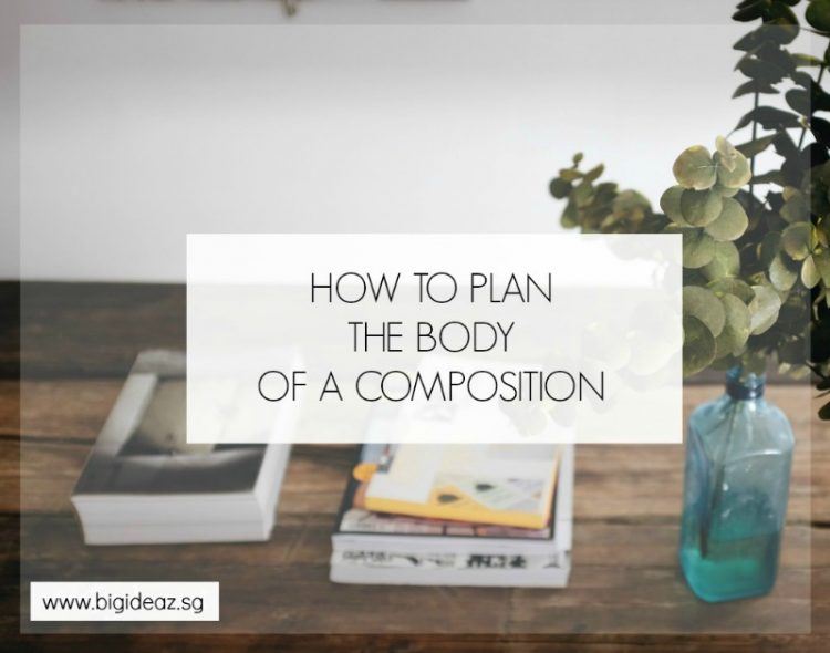 how to write English compositions