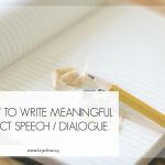 direct speech in compositions